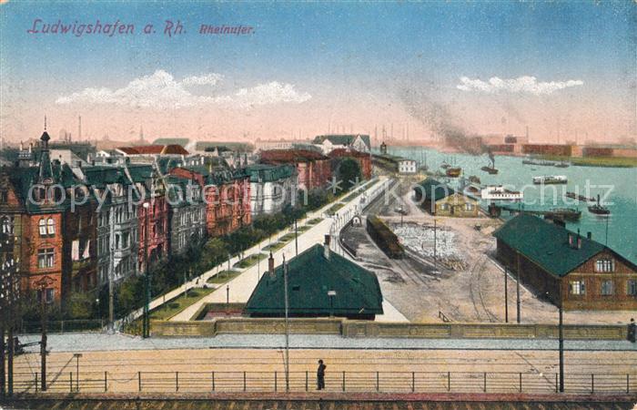 Ludwigshafen Rhein Rheinufer