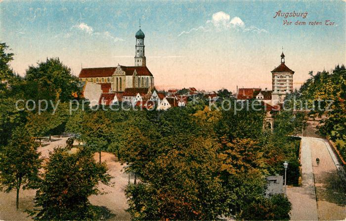 Augsburg Vor dem roten Tor Kirche