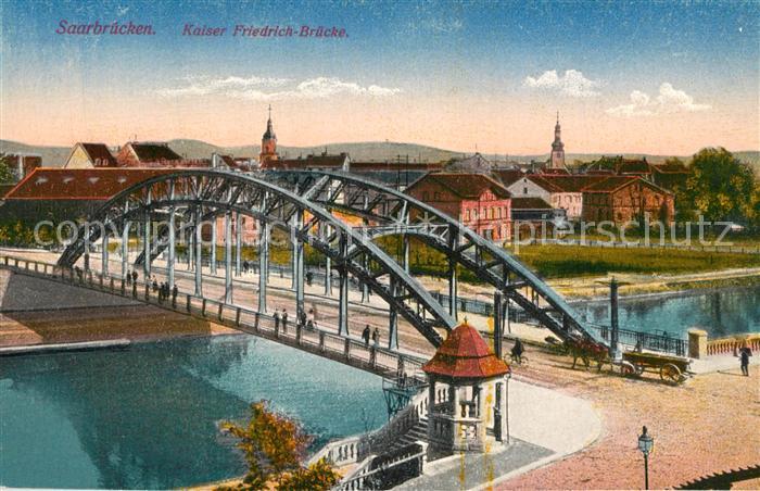 Saarbruecken Kaiser Friedrich Bruecke