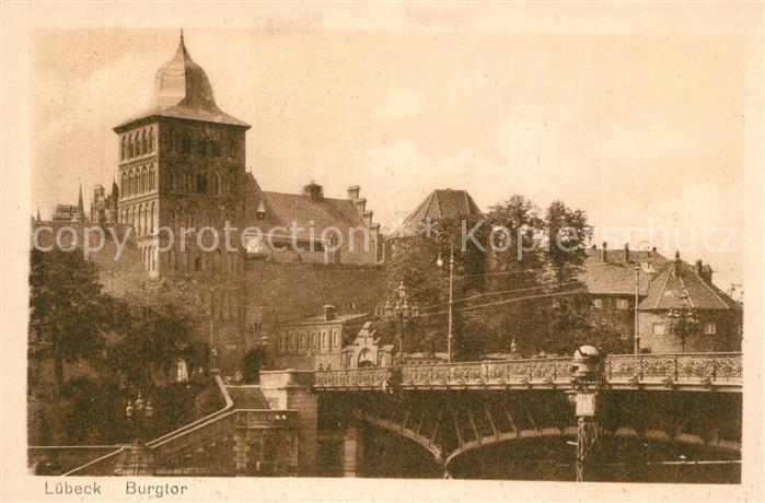 Luebeck Burgtor