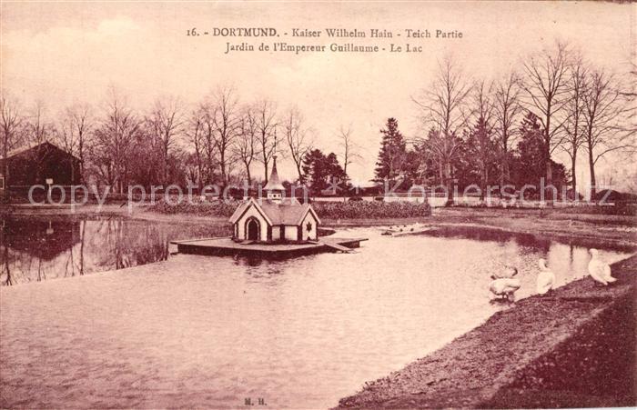 Dortmund Kaiser Wilhelm Hain Teich