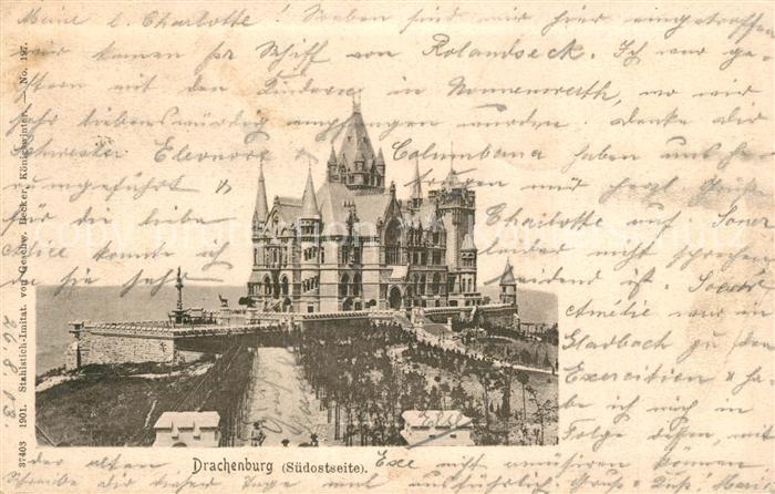 Drachenburg Suedostseite