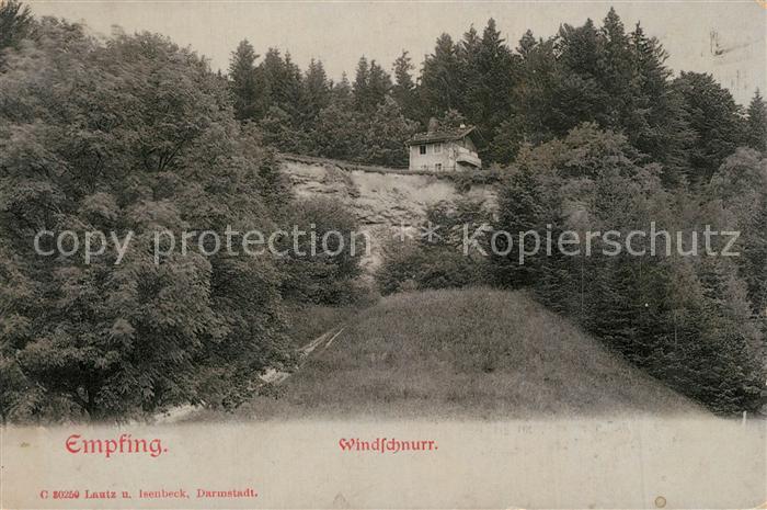 Empfing Oberbayern Windschnurr Angebotskarte