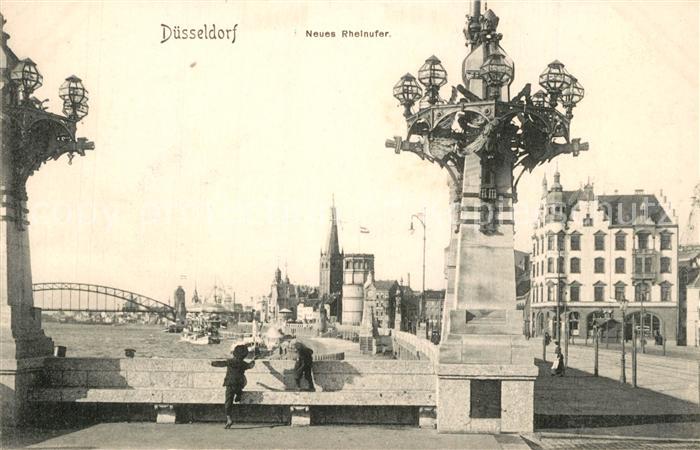 Duesseldorf Neues Rheinufer