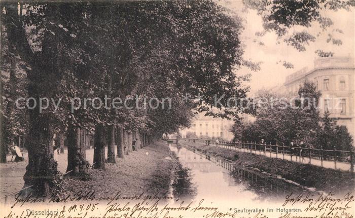 Duesseldorf Seufzerallee Hofgarten