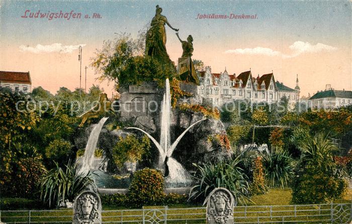 Ludwigshafen Rhein Jubilaeums-Denkmal
