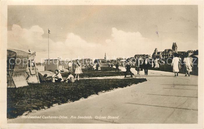 Doese Seedeich Gruener Strand