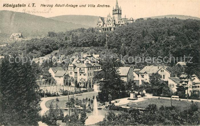 Koenigstein Taunus Herzog Adolf Anlage Villa Andrea