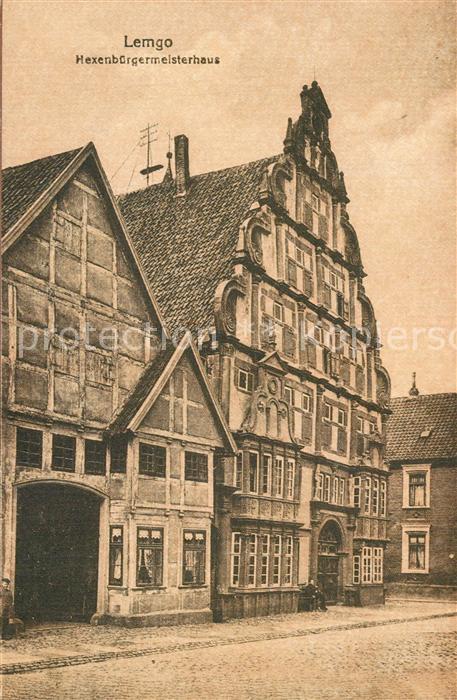 Lemgo Hexenbuergermeisterhaus