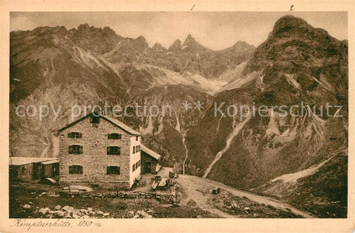 Kemptnerhuette Muttler Oefnerspitze