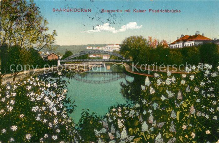 Saarbruecken Kaiser Friedrichbruecke