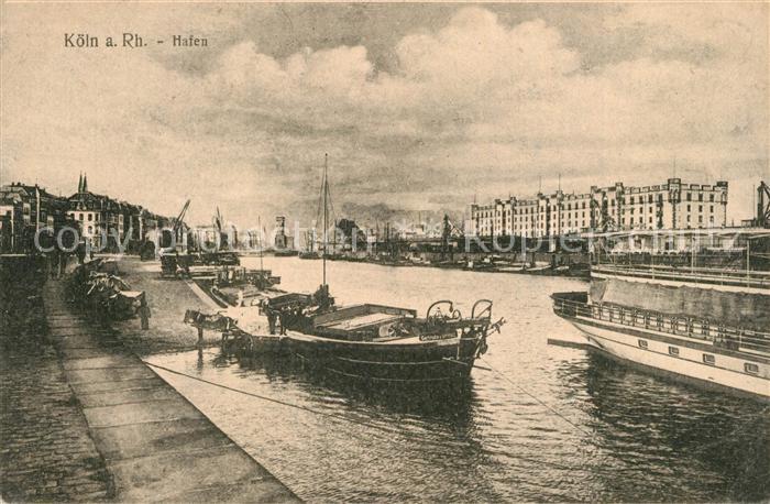Koeln Rhein Hafen