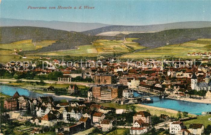 Hameln Weser Panorama