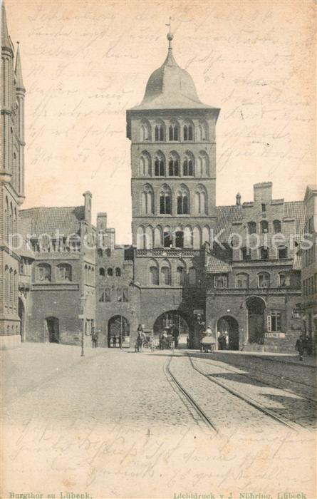 Luebeck Burgtor