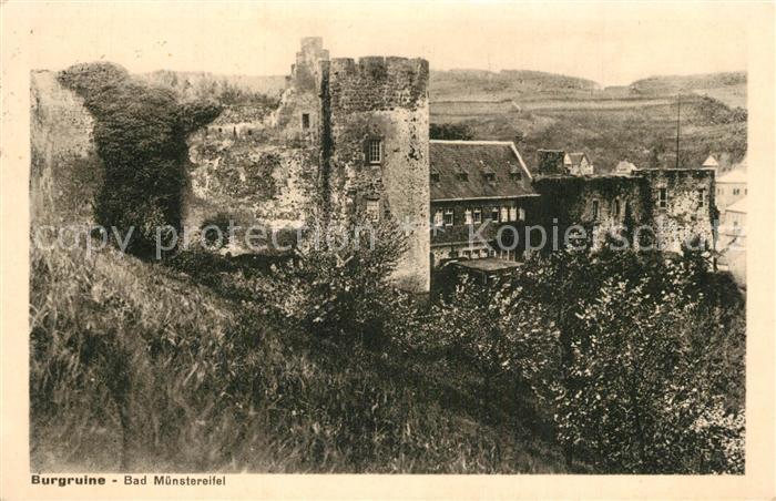 Bad Muenstereifel Burgruine