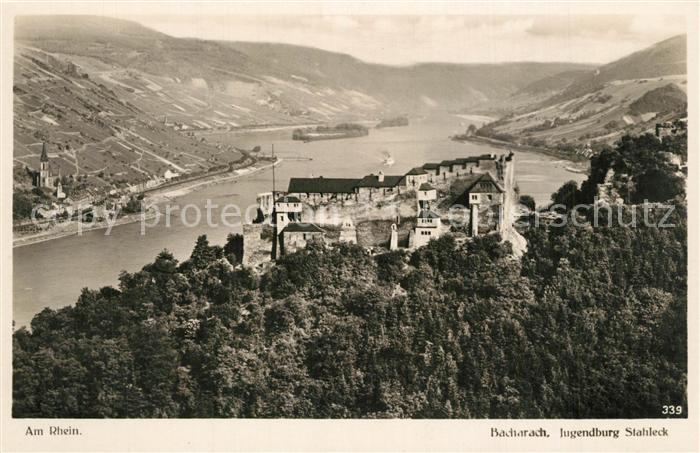 Bacharach Rhein Jugendburg Stahleck