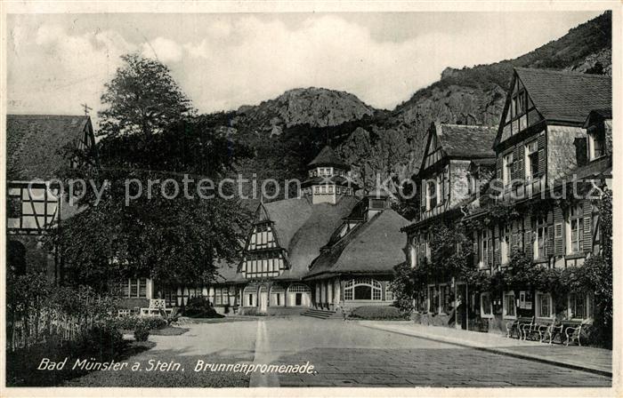 Bad Muenster Stein Ebernburg Brunnenpromenade