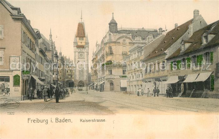 Freiburg Breisgau Kaiserstrasse