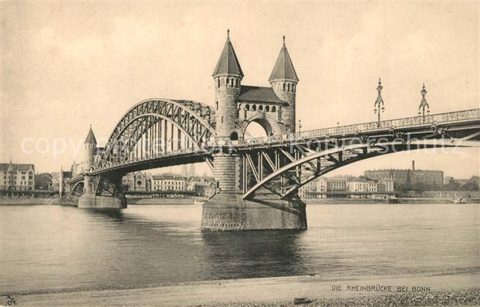 Bonn Rhein Rheinbruecke