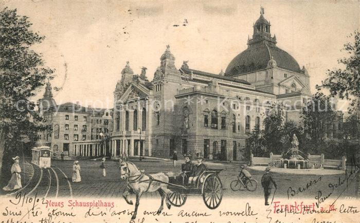 Frankfurt Main Neues Schauspielhaus