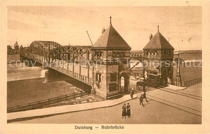 Duisburg Ruhr Ruhrbruecke