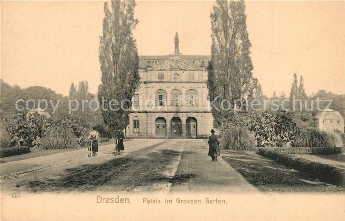 Dresden Palais Grosser Garten