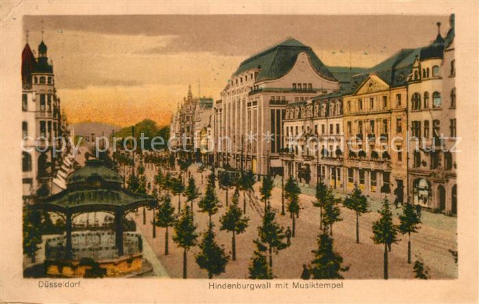 Duesseldorf Hindenburgwall Musiktempel