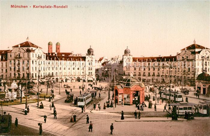Muenchen Karlsplatz Rondell