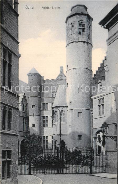Gand Belgien Achter Sickkel