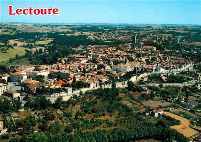 Lectoure Vue aerienne