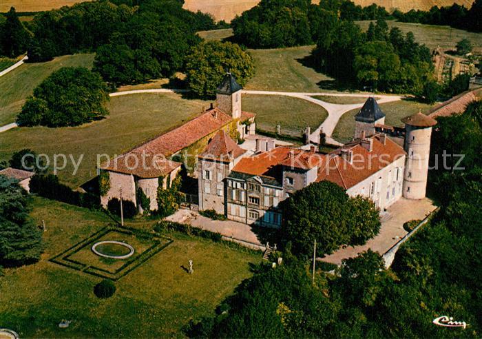 Saint-Clar Chateau de Magnas Vue aerienne