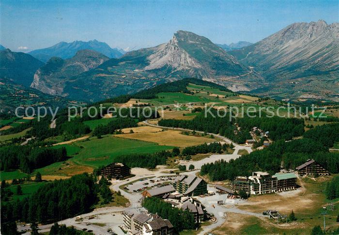 Hautes-Alpes Le Devoluy La Joue du Loup Vue aerienne