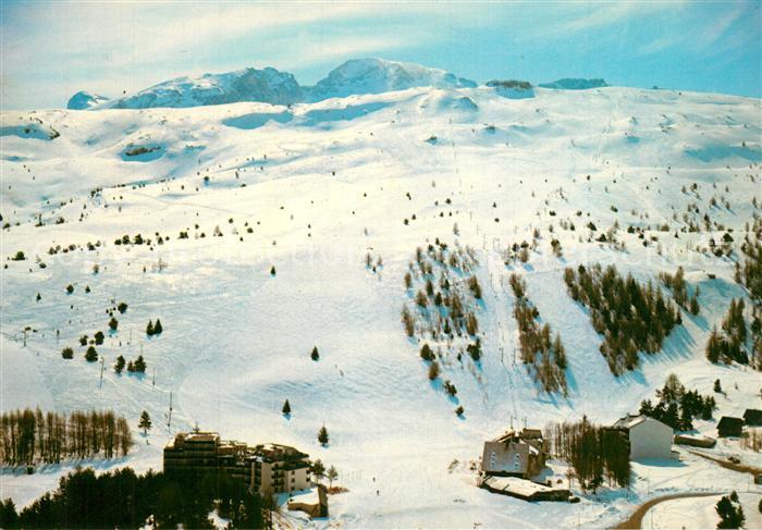 Hautes-Alpes La Joue du Loup Vue aerienne