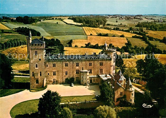 Saint-Blancard Le Chateau Maison de Repos et de Convalescence Vue aerienne