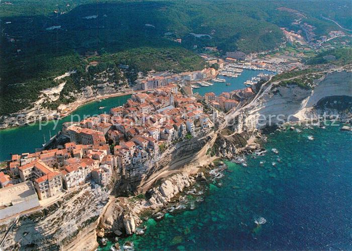 Bonifacio Corse du Sud Vue aerienne