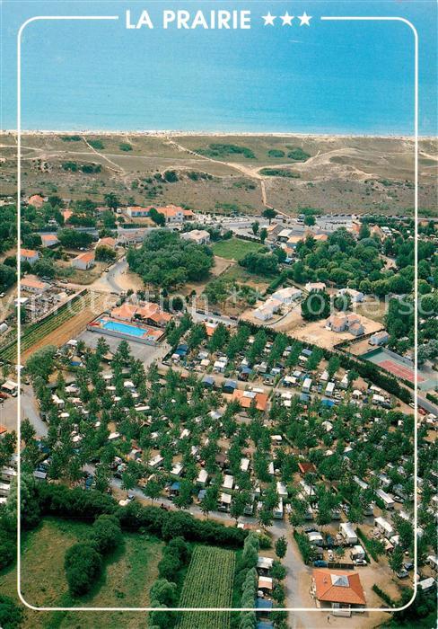 Saint Hilaire de Riez Camping La Prairie Vue aerienne