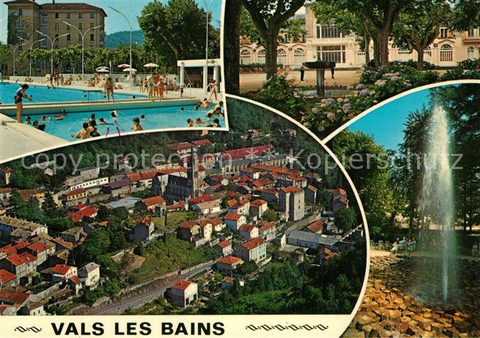 Vals-les-Bains La Piscine Le Casino Centre de la Ville Source Intermittente