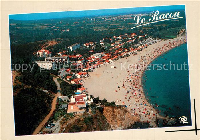Argeles Plage Vue sur la Plage et les Rochers du Racou