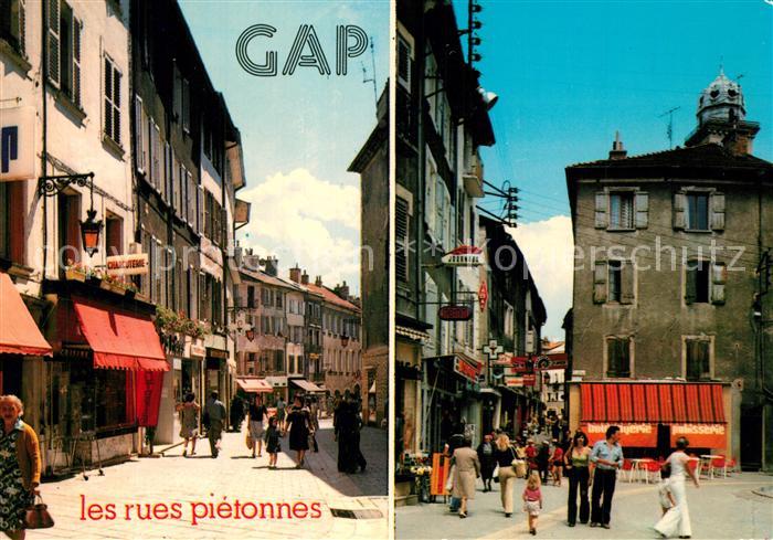 Gap Hautes-Alpes Les rues pietonnes