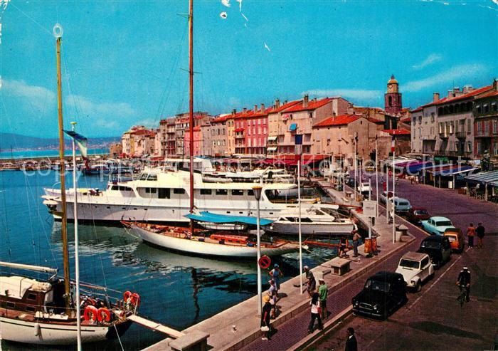 Saint Tropez Var Le port et les quais