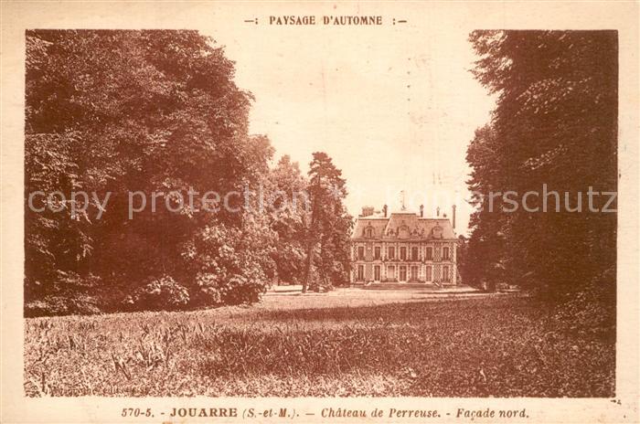 Jouarre Chateau de Perreuse Parc Schloss
