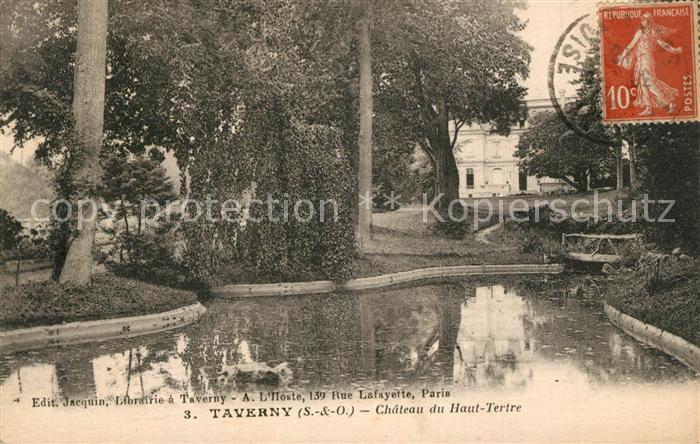 Taverny Chateau du Haut Tertre Schloss