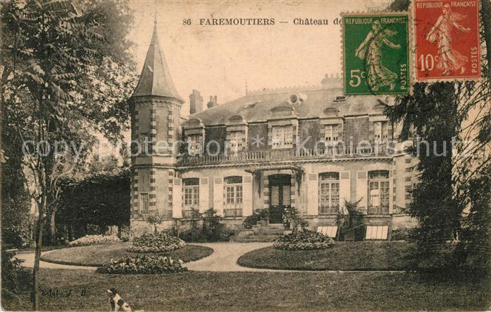 Faremoutiers Chateau Schloss