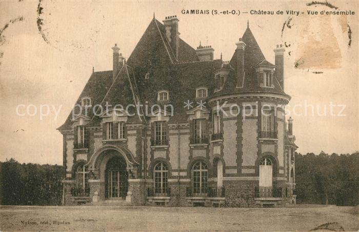 Gambais Chateau de Vitry Schloss