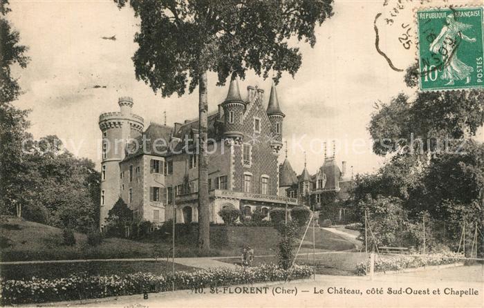 Saint-Florent-sur-Cher Chateau et Chapelle Schloss Kapelle