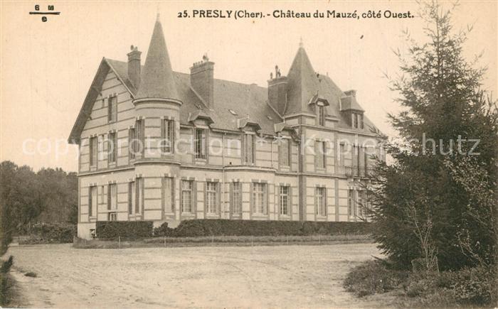Presly Chateau du Mauzé Schloss