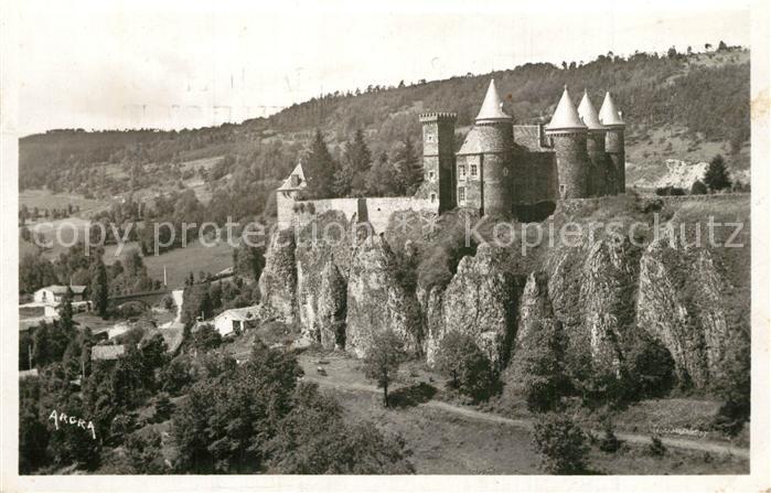 Saint-Flour Cantal Chateau de Sailhant Schloss