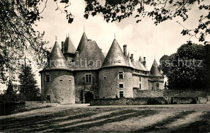 Pompadour Entrée du Chateau Schloss