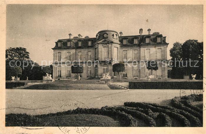 Champs-sur-Marne Chateau facade sur les jardins Schloss