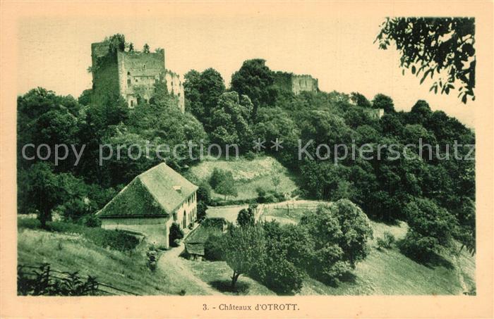 Ottrott Ruines des Chateaux Schloesser Ruinen